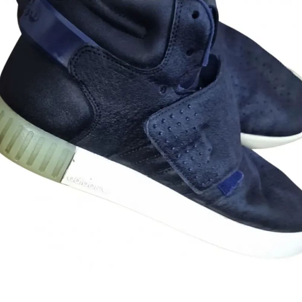Adidas Tubular Invader Strap Men's Shoes Dark Blue-Dark Blue bb5041‎